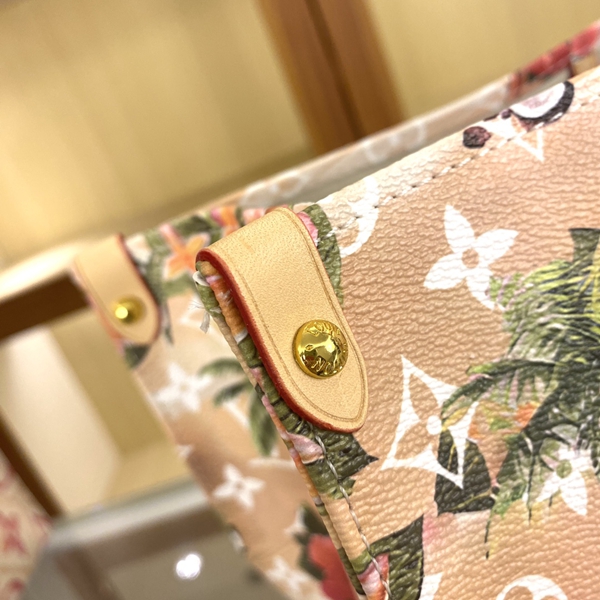 ルイヴィトンバッグ素材ディテール